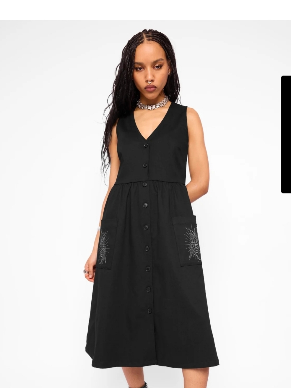 Mary Wyatt Tilda Smock Dress, Brand New